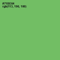 #71BE64 - Fern Color Image