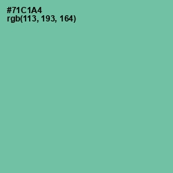 #71C1A4 - De York Color Image