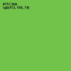 #71C34A - Mantis Color Image