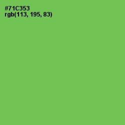 #71C353 - Mantis Color Image