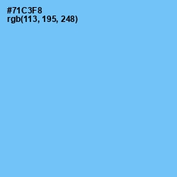 #71C3F8 - Malibu Color Image