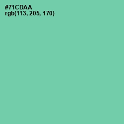 #71CDAA - De York Color Image