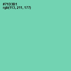 #71D3B1 - De York Color Image
