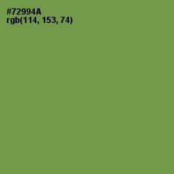 #72994A - Glade Green Color Image