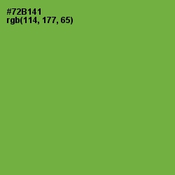 #72B141 - Asparagus Color Image