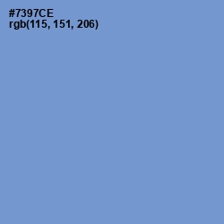 #7397CE - Danube Color Image
