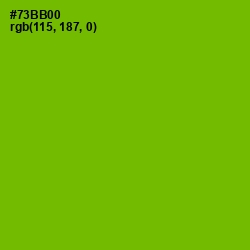 #73BB00 - Lima Color Image