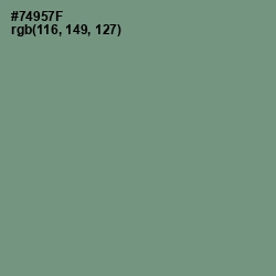 #74957F - Laurel Color Image