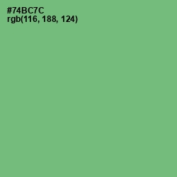 #74BC7C - Fern Color Image