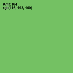 #74C164 - Mantis Color Image