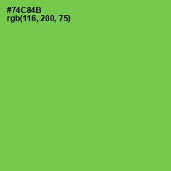 #74C84B - Mantis Color Image