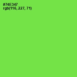 #74E347 - Mantis Color Image