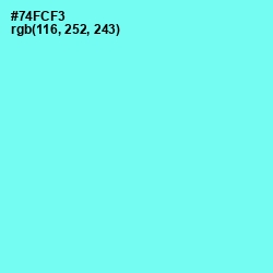#74FCF3 - Spray Color Image
