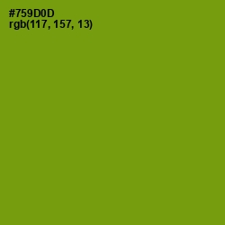 #759D0D - Limeade Color Image