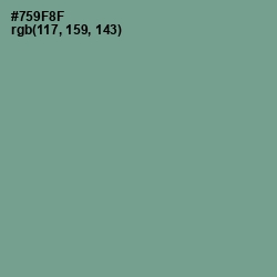 #759F8F - Oxley Color Image