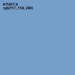 #759FC8 - Danube Color Image