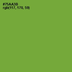 #75AA3B - Apple Color Image