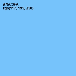 #75C3FA - Malibu Color Image