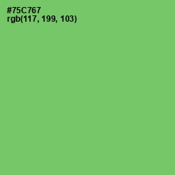 #75C767 - Mantis Color Image