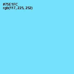 #75E1FC - Spray Color Image