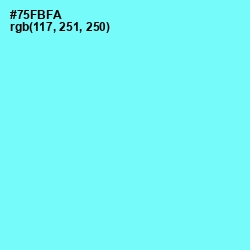 #75FBFA - Spray Color Image