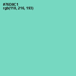 #76D8C1 - Bermuda Color Image