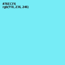 #76ECF6 - Spray Color Image