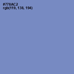 #778AC2 - Danube Color Image