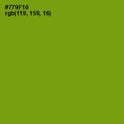 #779F10 - Limeade Color Image