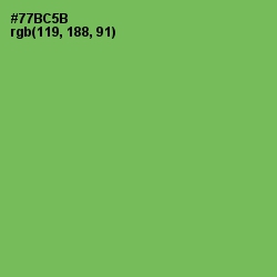 #77BC5B - Asparagus Color Image