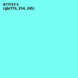 #77FEF5 - Spray Color Image