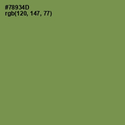 #78934D - Glade Green Color Image