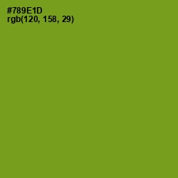 #789E1D - Trendy Green Color Image