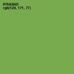 #78AB4D - Asparagus Color Image