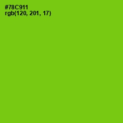 #78C911 - Chartreuse Color Image