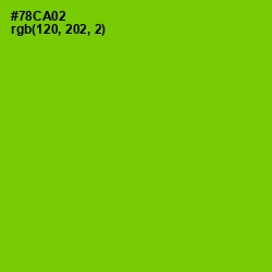 #78CA02 - Chartreuse Color Image