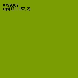 #799D02 - Limeade Color Image