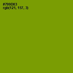 #799D03 - Limeade Color Image