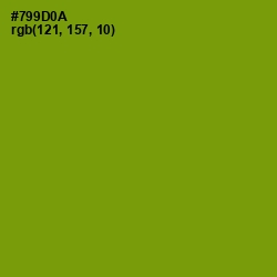 #799D0A - Limeade Color Image