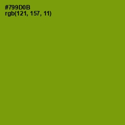 #799D0B - Limeade Color Image