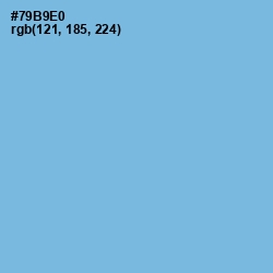 #79B9E0 - Cornflower Blue Color Image