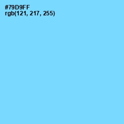 #79D9FF - Malibu Color Image