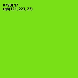 #79DF17 - Chartreuse Color Image