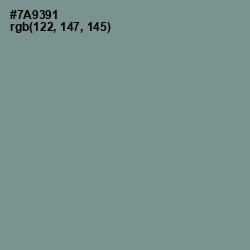 #7A9391 - Juniper Color Image