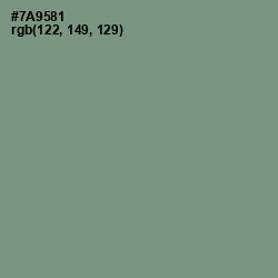 #7A9581 - Amulet Color Image