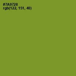 #7A9728 - Wasabi Color Image