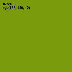 #7A9C0C - Limeade Color Image