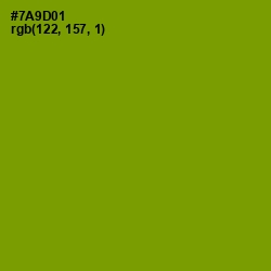 #7A9D01 - Limeade Color Image