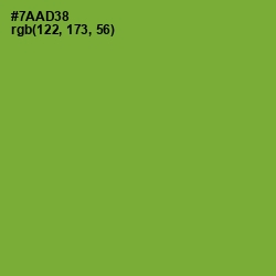 #7AAD38 - Lima Color Image