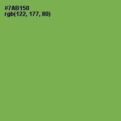 #7AB150 - Asparagus Color Image